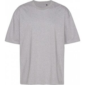 Tiger Cotton by Neutral Organické pánské oversize tričko Tiger ve vysoké gramáži 220 g/m Barva: šedá melír, Velikost: 3XL NET60011