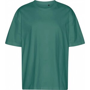 Tiger Cotton by Neutral Organické pánské oversize tričko Tiger ve vysoké gramáži 220 g/m Barva: petrolejová, Velikost: L NET60011