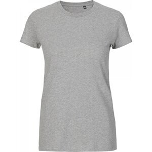 Tiger Cotton by Neutral Základní dámské tričko Tiger z organické bavlny 155 g/m Barva: šedá melír, Velikost: L NET81001