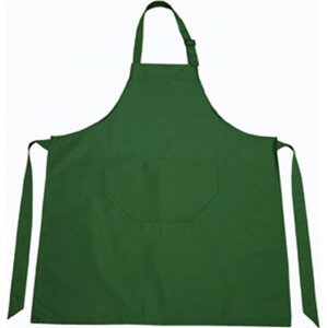 Printwear Bavlněná pracovní zástěra s nastavitelným výstřihem Barva: Zelená lahvová, Velikost: 85 x 75 cm NT5220