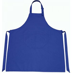 Printwear Bavlněná pracovní zástěra s nastavitelným výstřihem Barva: modrá královská, Velikost: 85 x 75 cm NT5220
