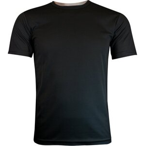 Oltees Základní lehké pánské funkční tričko Barva: Černá, Velikost: S OT010