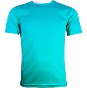 Oltees Základní lehké pánské funkční tričko Barva: modrá tyrkysová, Velikost: S OT010