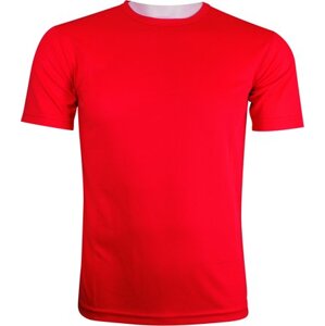 Oltees Základní lehké pánské funkční tričko Barva: Červená, Velikost: S OT010