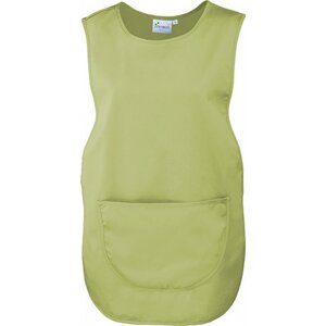 Premier Workwear Dámský tabard s velkou nakládanou kapsou Barva: zelená limetková (ca. Pantone 382), Velikost: 3XL PW171