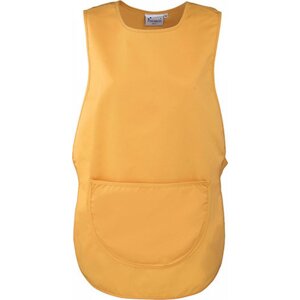 Premier Workwear Dámský tabard s velkou nakládanou kapsou Barva: žlutá slunečnicová (ca. Pantone 136c), Velikost: L PW171