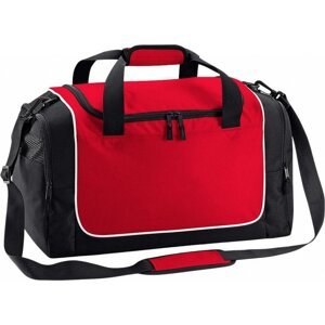 Quadra Sportovní taška Locker s bočními kapsami 30 l Barva: červená - černá - bílá, Velikost: 47 x 30 x 27 cm QS77