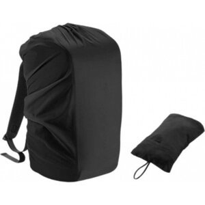 Quadra Lehká odolná univerzální pláštěnka na batoh pro batohy 20 - 30 litrů Barva: Černá, Velikost: 31 x 48 x 20 cm QX501