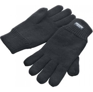 Result Winter Essentials Prstové rukavice s podšívkou a izolací Thinsulate Barva: šedá uhlová, Velikost: L/XL RT147X