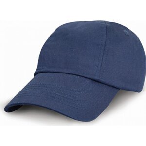 Result Headwear Dětská baseballová čepice s nízkým profilem 6 panelová Barva: modrá námořní RH18J