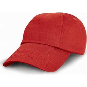 Result Headwear Dětská baseballová čepice Barva: Červená