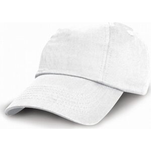 Result Headwear Dětská baseballová čepice s nízkým profilem 6 panelová Barva: Bílá RH18J