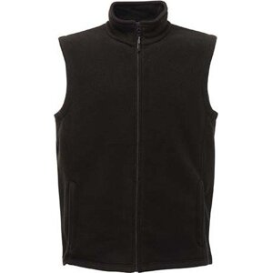 Regatta Professional Mikrofleecová hřejivá pánská vesta s kapsami na zip Barva: Černá, Velikost: 3XL RG801