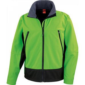 Result Pánská softshellová bunda Activity Barva: zelená - černá, Velikost: L RT120