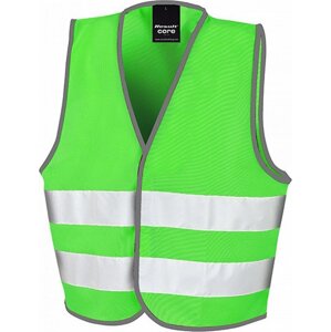 Result Safe-Guard Dětská reflexní vesta na suchý zip Barva: Limetková světlá, Velikost: L (10-12) RT200J