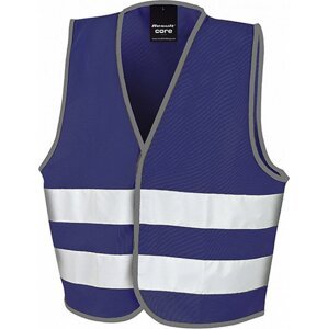 Result Safe-Guard Dětská reflexní vesta na suchý zip Barva: modrá námořní, Velikost: L (10-12) RT200J