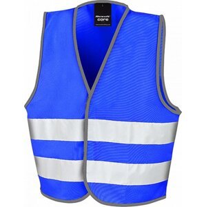 Result Safe-Guard Dětská reflexní vesta na suchý zip Barva: modrá královská, Velikost: L (10-12) RT200J