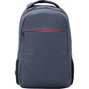 Roly Vodoodpudivý batoh Chucao na notebook se dvěma středovými kapsami Barva: Modrá, Velikost: 28 x 43 x 13 cm RY7146