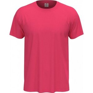 Stedman® Základní tričko Stedman v unisex střihu střední gramáž 155 g/m Barva: Růžová, Velikost: 3XL S140