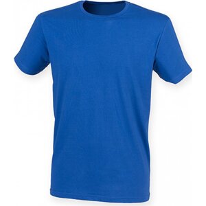 SF Men Prodloužené strečové pánské triko Skin Fit s elastanem 165 g/m Barva: modrá královská, Velikost: L SFM121