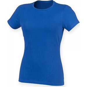 SF Women Dámské mírně prodloužené strečové triko Skin Fit s elastanem 165 g/m Barva: modrá královská, Velikost: M SF121