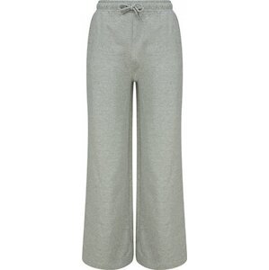 SF Women Dámské tepláky se širokými nohavicemi Barva: šedá melír, Velikost: M SF431