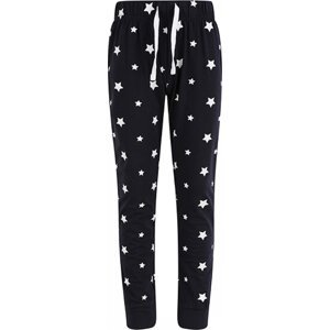 SF Minni Pohodlné dětské pyžamové kalhoty na doma s proužky / hvězdičkami, 5-13 let Barva: bílé hvězdičky, Velikost: 13 let SM85