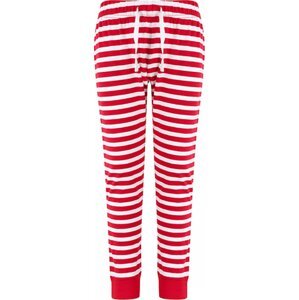 SF Minni Pohodlné dětské pyžamové kalhoty na doma s proužky / hvězdičkami, 5-13 let Barva: červeno-bílé proužky, Velikost: 11/12 let SM85