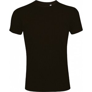 Sol's Přiléhavé pánské tričko Imperial ve vysoké gramáži 190 g/m Barva: Černá, Velikost: L L189