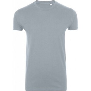 Sol's Přiléhavé pánské tričko Imperial ve vysoké gramáži 190 g/m Barva: Šedá, Velikost: XL L189