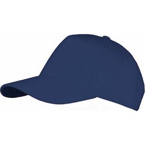 Sol's 5 panelová baseballová kšiltovka Long Beach s kovovou přezkou Barva: modrá námořní LC00594