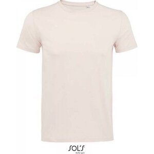 Sol's Pánské tričko Milo z organické bavlny s enzymatickým ošetřením Barva: růžová jemná, Velikost: 3XL L02076