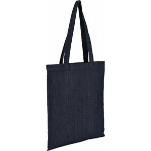 Sol's Bags Džínová nákupní taška Fever, ucho 65 cm Barva: modrý denim, Velikost: 37 x 42 cm LB02112
