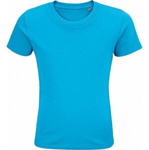 Sol's Dětské tričko Pioneer z organické bavlny s přírodním enzymem 175 g/m Barva: modrá nebeská, Velikost: 12 let (142/152) L03578