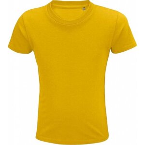 Sol's Dětské tričko Pioneer z organické bavlny s přírodním enzymem 175 g/m Barva: Zlatá, Velikost: 10 let (130/140) L03578