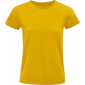 Sol's Dámské organické tričko Pioneer bez postranních švů Barva: Zlatá, Velikost: L L03579