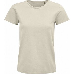Sol's Dámské organické tričko Pioneer bez postranních švů Barva: Přírodní, Velikost: S L03579