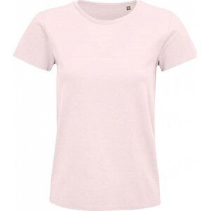 Sol's Dámské organické tričko Pioneer bez postranních švů Barva: růžová světlá, Velikost: L L03579