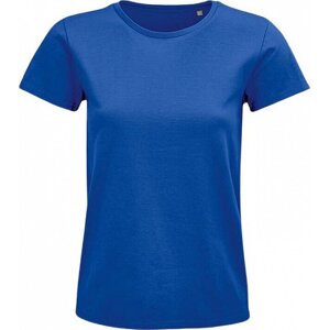 Sol's Dámské organické tričko Pioneer bez postranních švů Barva: modrá královská, Velikost: L L03579