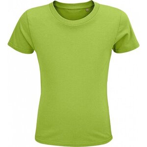 Sol's Dětské tričko Crusader z organické bavlny s přírodním enzymem 150 g/m Barva: Zelená jablková, Velikost: 10 let (130/140) L03580