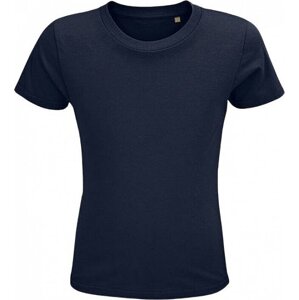 Sol's Dětské tričko Crusader z organické bavlny s přírodním enzymem 150 g/m Barva: modrá námořní, Velikost: 6 let (106/116) L03580