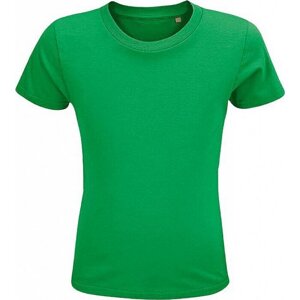 Sol's Dětské tričko Crusader z organické bavlny s přírodním enzymem 150 g/m Barva: zelená jarní, Velikost: 10 let (130/140) L03580