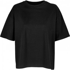 Sol's Dámské volné oversize boxy tričko z česané organické bavlny Barva: Černá, Velikost: M L03807