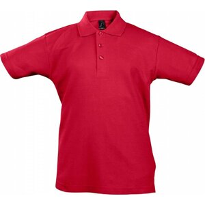 Sol's Dětské polo tričko Sol´s Barva: Red, Velikost: 10 let (130/140) L512K