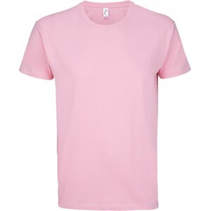 Sol's Pánské bavlněné tričko Imperial vysoká gramáž Barva: růžová pudrová, Velikost: L L190