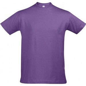 Sol's Pánské bavlněné tričko Imperial vysoká gramáž Barva: fialová světlá, Velikost: L L190