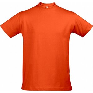 Sol's Pánské bavlněné tričko Imperial vysoká gramáž Barva: Oranžová, Velikost: 3XL L190