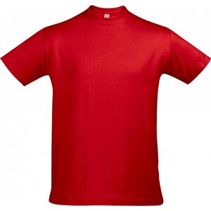 Sol's Pánské bavlněné tričko Imperial vysoká gramáž Barva: Červená, Velikost: 3XL L190