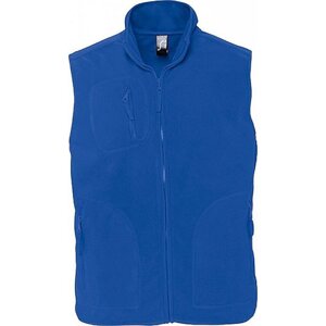 Sol's Unisex norská fleecová vesta se třemi kapsami na zip Barva: modrá královská, Velikost: 3XL L741