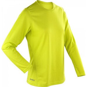 Měkké dámské sportovní tričko Spiro s funkcí Quick Dry Barva: Limetková žlutá, Velikost: L (14 let) RT254F